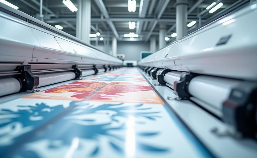 Image of printing-line at Bharad factory